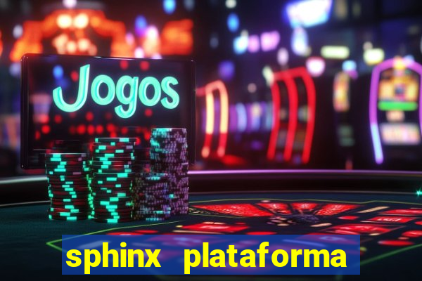 sphinx plataforma de jogos